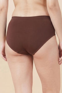 Zivame Medium Rise Full Coverage Seamless Hipster Panty (Pack of 3) - Multicolor — thumbnail 8